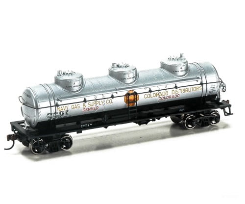 Athearn Rnd74488 Ho Chemical Tank Car Navy Gas & Supply 8510 Freight Cars