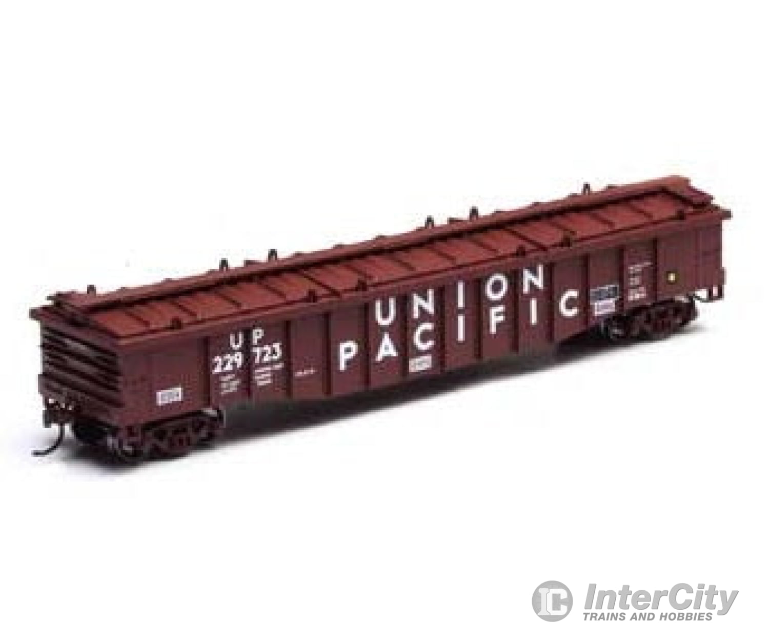 Athearn Rnd82058 Ho 50 Foot Covered Gondola Union Pacific Hopper 229723 Freight Cars