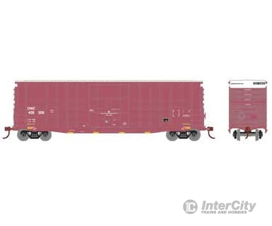 Athearn Rnd88078 Ho 50 Hi Cube Waffle Side Box Car Hc Plug Door Cn/Dwc 409500 Freight Cars