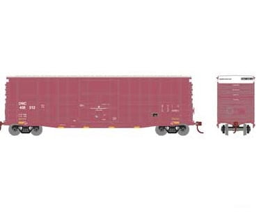 Athearn Rnd88079 Ho 50 Hi Cube Waffle Side Box Car Hc Plug Door Cn/Dwc 409500 Freight Cars