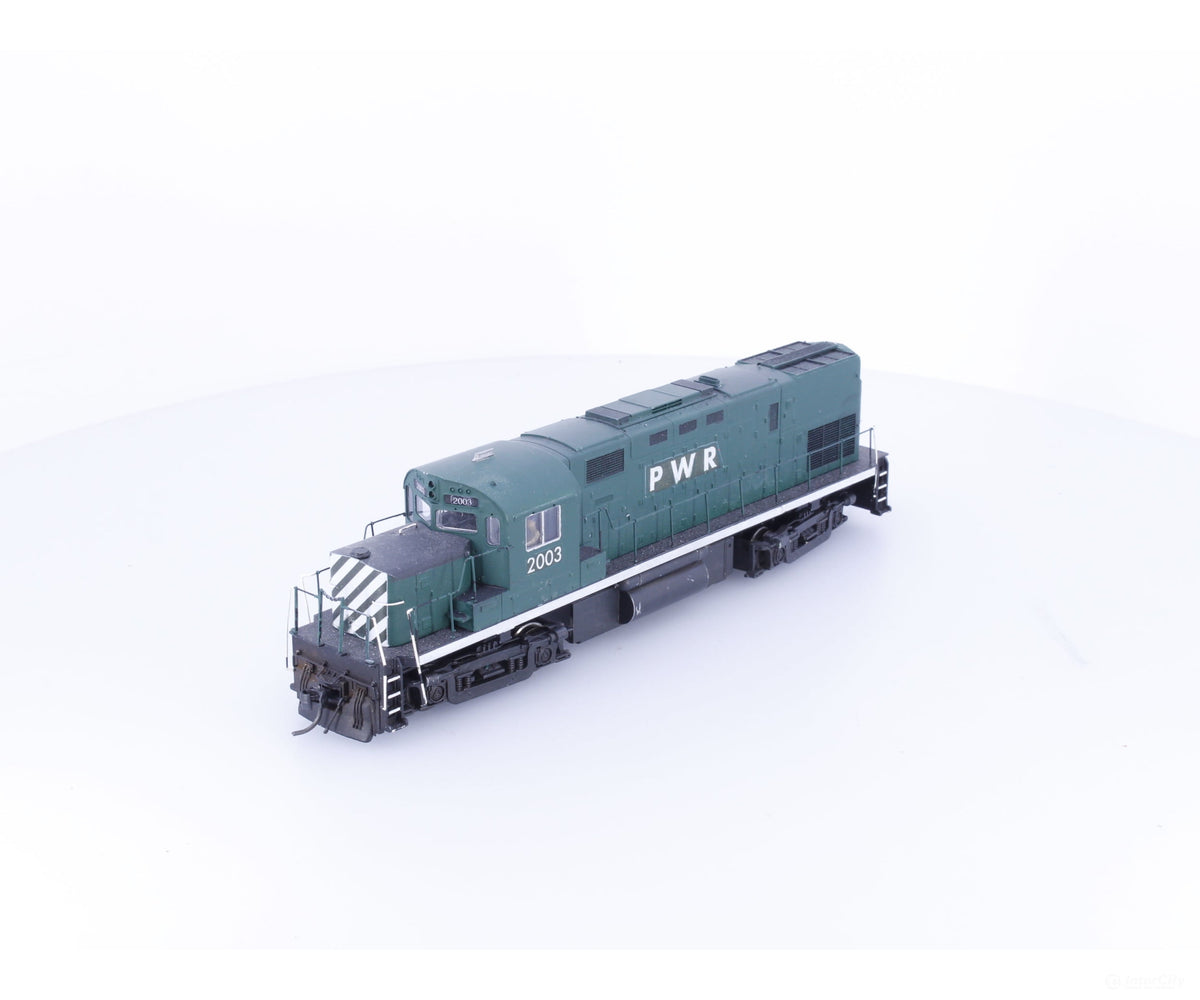 Atlas 10000002 HO C420 Phase 2a Low Nose Diesel Locomotive Pacific Western Railway (PWR) 2003 DCC - Locomotives