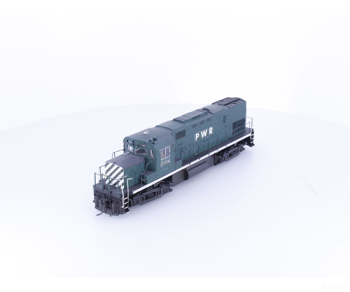 Atlas 10000002 HO C420 Phase 2a Low Nose Diesel Locomotive Pacific Western Railway (PWR) 2004 DCC - Locomotives