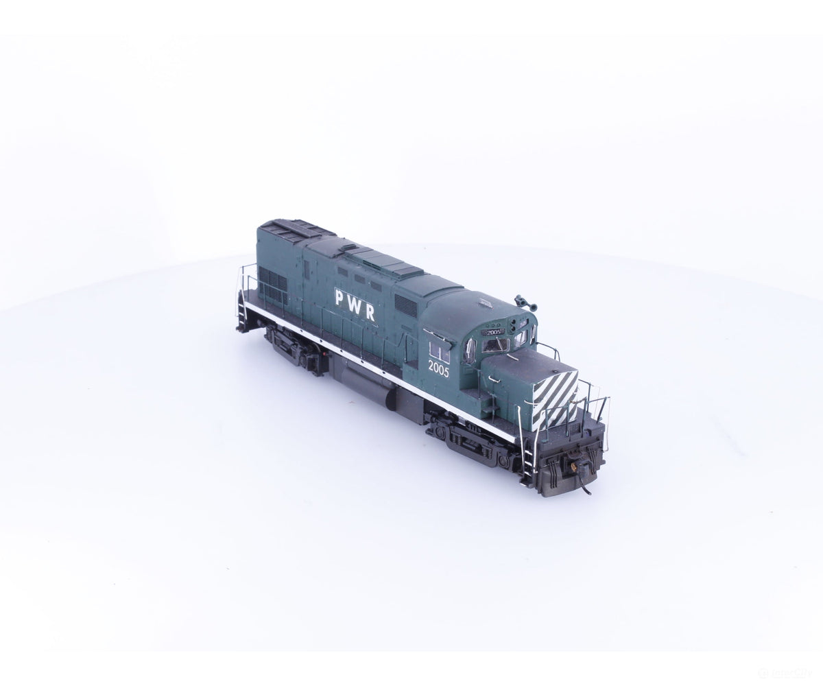 Atlas 10000002 HO C420 Phase 2a Low Nose Diesel Locomotive Pacific Western Railway (PWR) 2005 DCC - Locomotives
