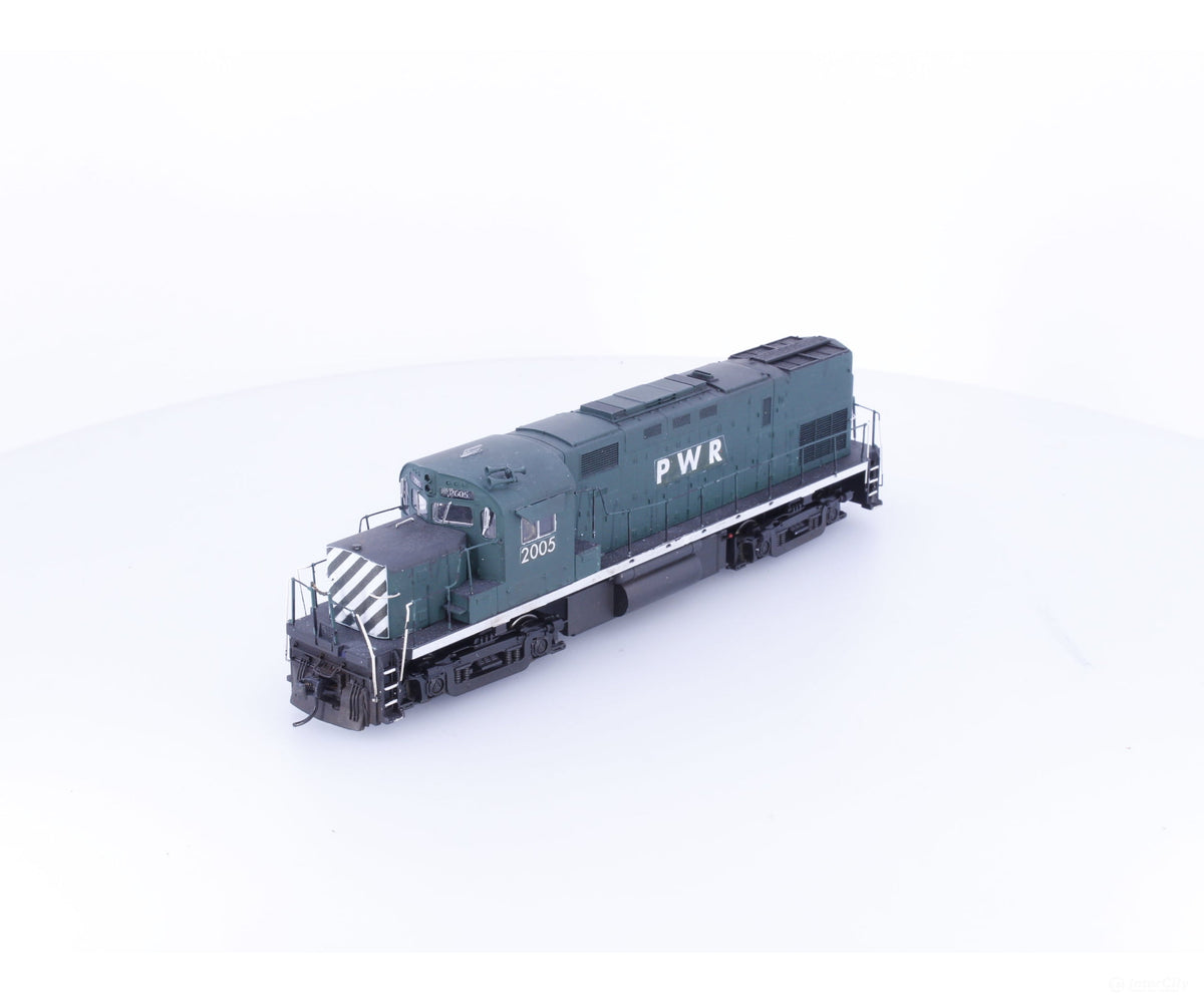 Atlas 10000002 HO C420 Phase 2a Low Nose Diesel Locomotive Pacific Western Railway (PWR) 2005 DCC - Locomotives