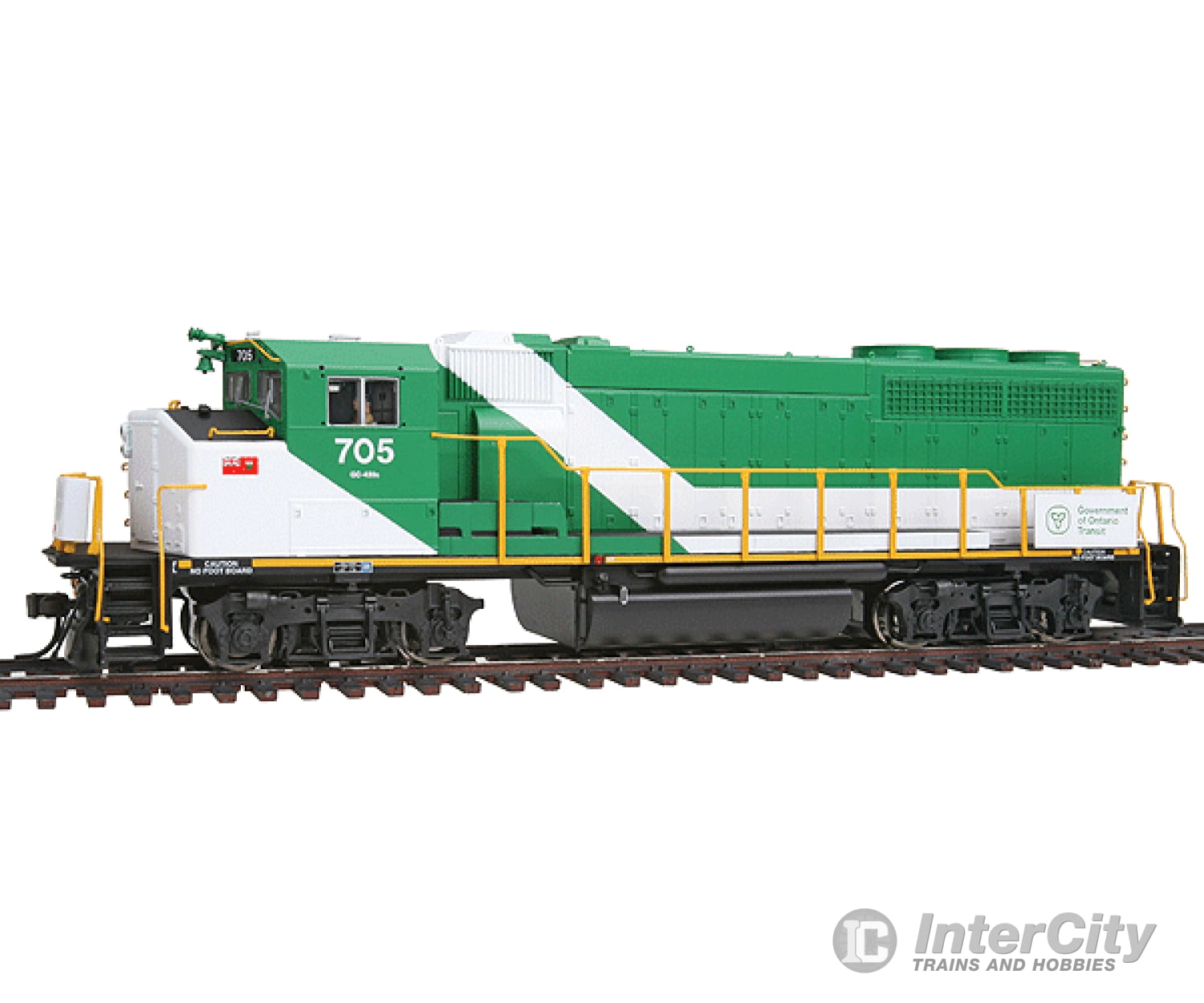 Atlas 10000741 Ho Gmd Gp40-2W Go Transit Version W/Sound & Dcc - Master(R) Gold -- #705 Locomotives