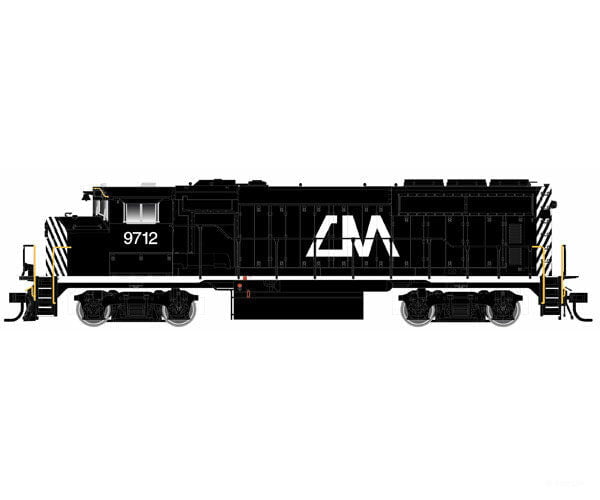 Atlas 10001419 Ho Gmd Gp40-2W Cn Late Version W/Sound & Dcc - Master Series Gold -- Central Michigan