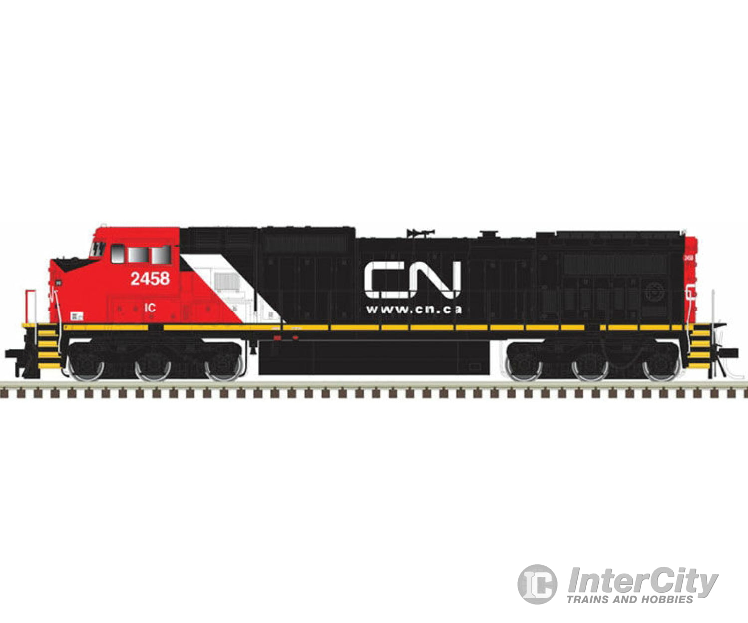 Atlas 10003135 Ho Ge Dash 8-40Cw - Loksound And Dcc Master(R) Gold -- Canadian National Ic 2461
