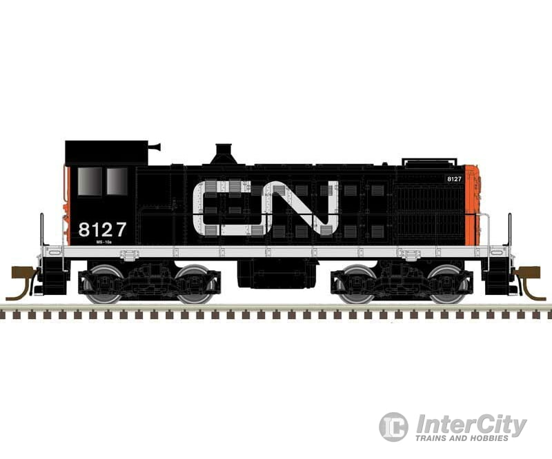 Atlas 10003375 Alco S2 - Standard Dc Master(R) Silver -- Canadian National 8129 (Black Red White