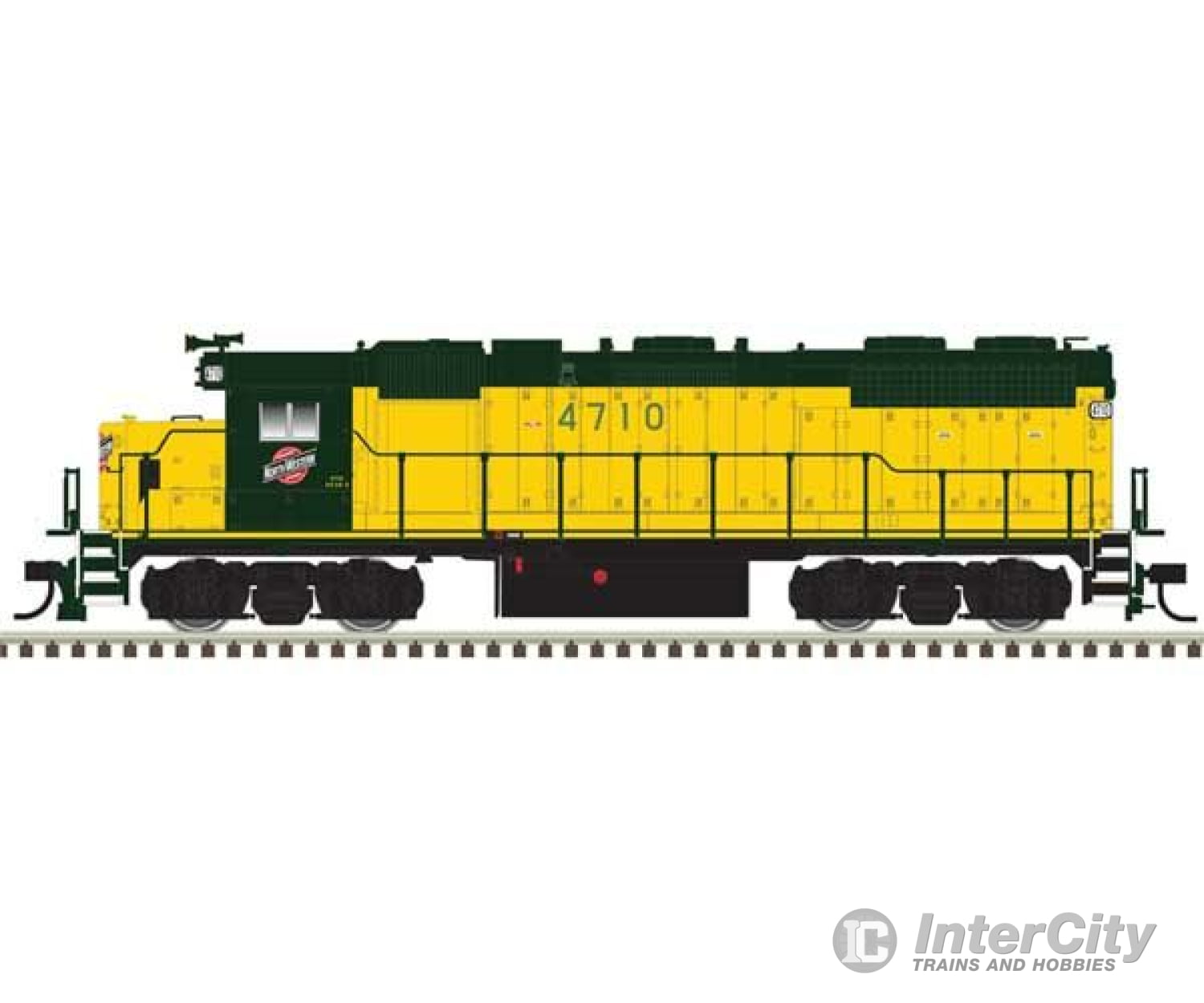 Atlas 10004054 Emd Gp38 Low Nose - Standard Dc Master(R) Silver -- Chicago & North Western #4704