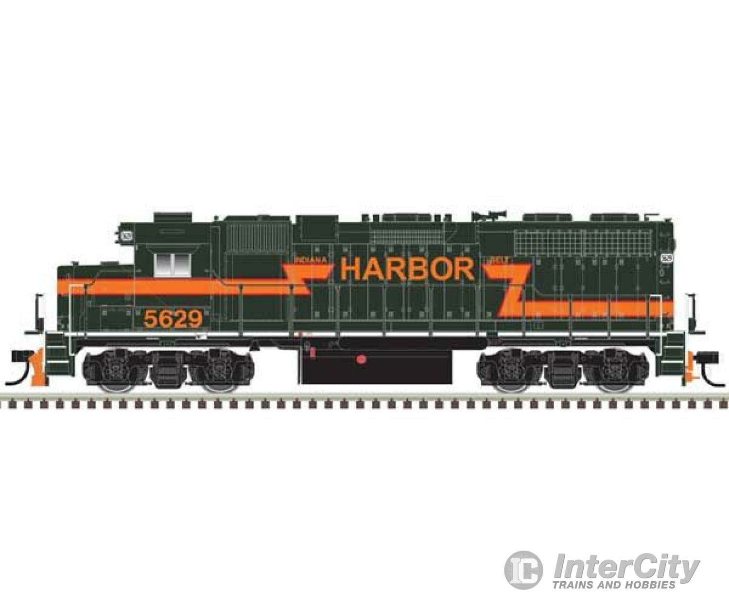 Atlas 10004059 Emd Gp38 Low Nose W/Ditch Lights - Standard Dc Master(R) Silver -- Indiana Harbor