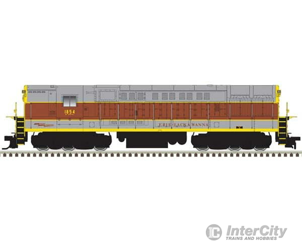 Atlas 10004107 Fm H-24-66 Phase 1A Trainmaster - Standard Dc Master(R) Silver -- Erie Lackawanna