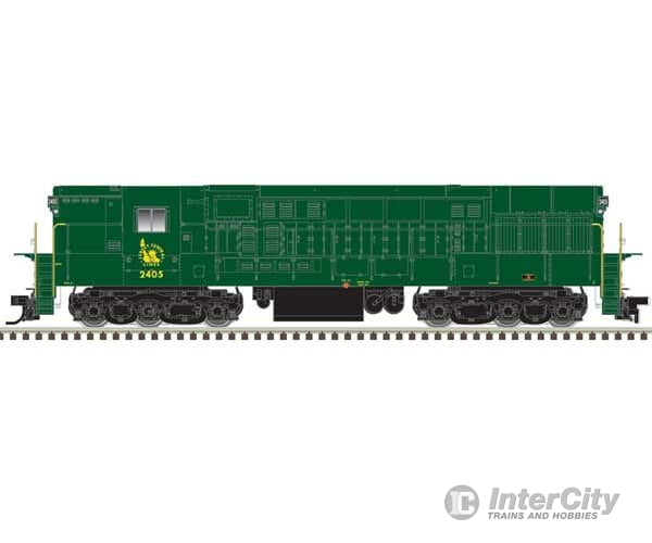 Atlas 10004110 Fm H-24-66 Phase 1B Trainmaster - Standard Dc Master(R) Silver -- Central Railroad Of