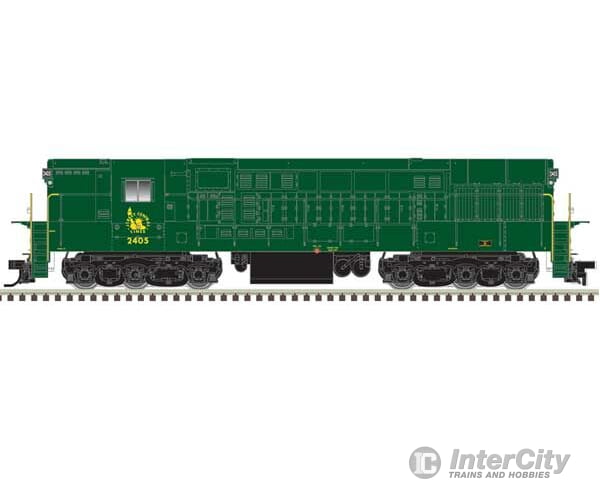 Atlas 10004111 Fm H-24-66 Phase 1B Trainmaster - Standard Dc Master(R) Silver -- Central Railroad Of