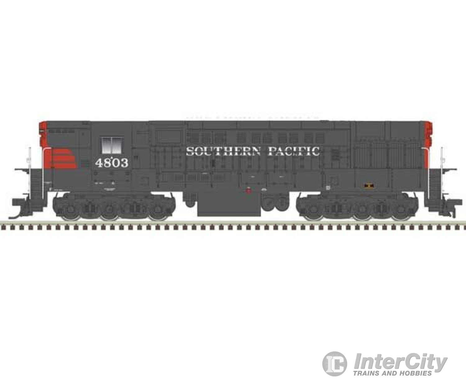 Atlas 10004116 Fm H-24-66 Phase 1B Trainmaster - Standard Dc Master(R) Silver -- Southern Pacific