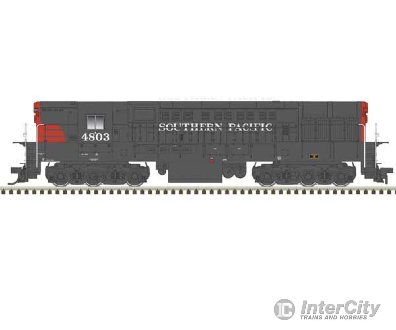 Atlas 10004117 Fm H-24-66 Phase 1B Trainmaster - Standard Dc Master(R) Silver -- Southern Pacific