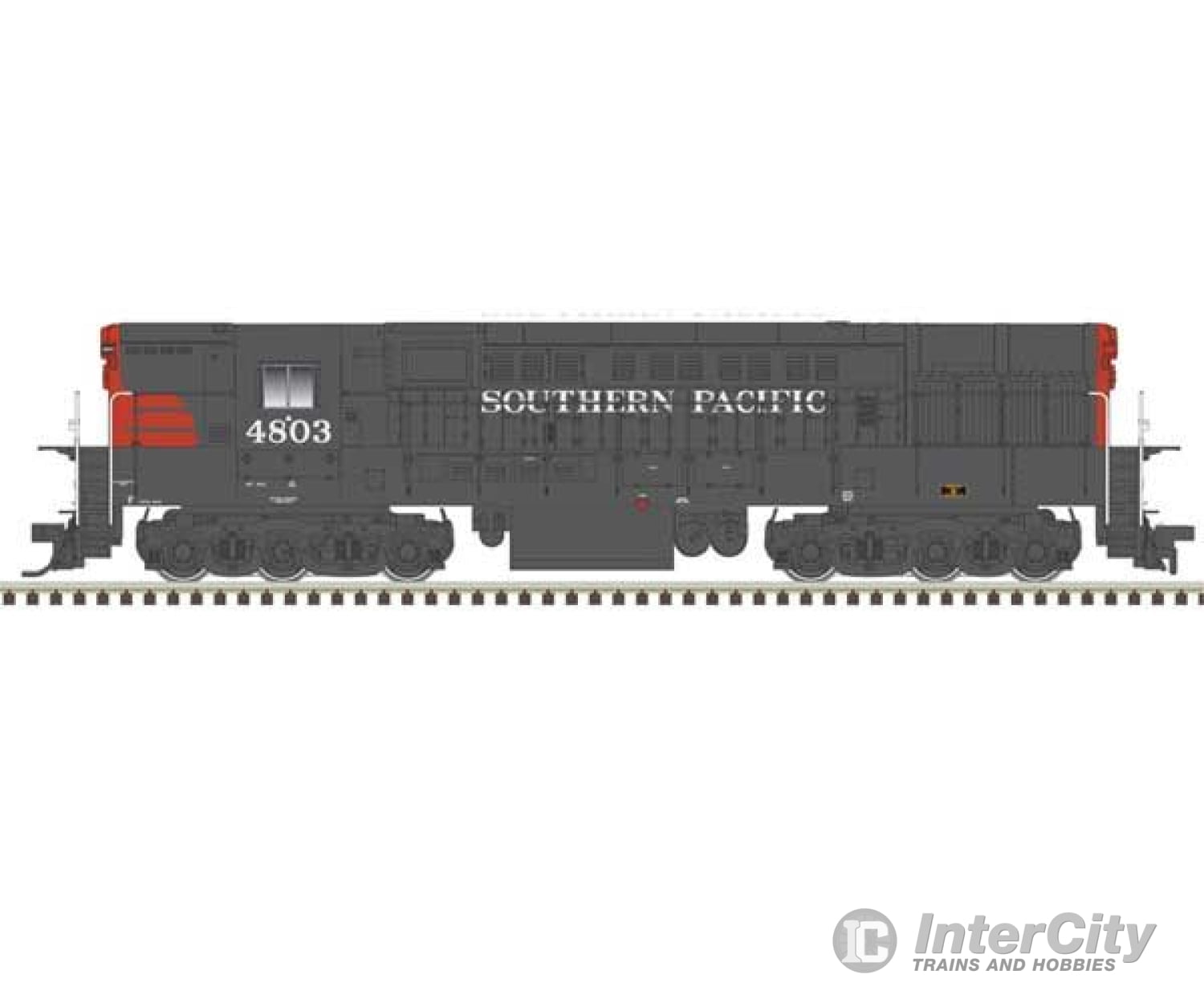 Atlas 10004118 Fm H-24-66 Phase 1B Trainmaster - Standard Dc Master(R) Silver -- Southern Pacific