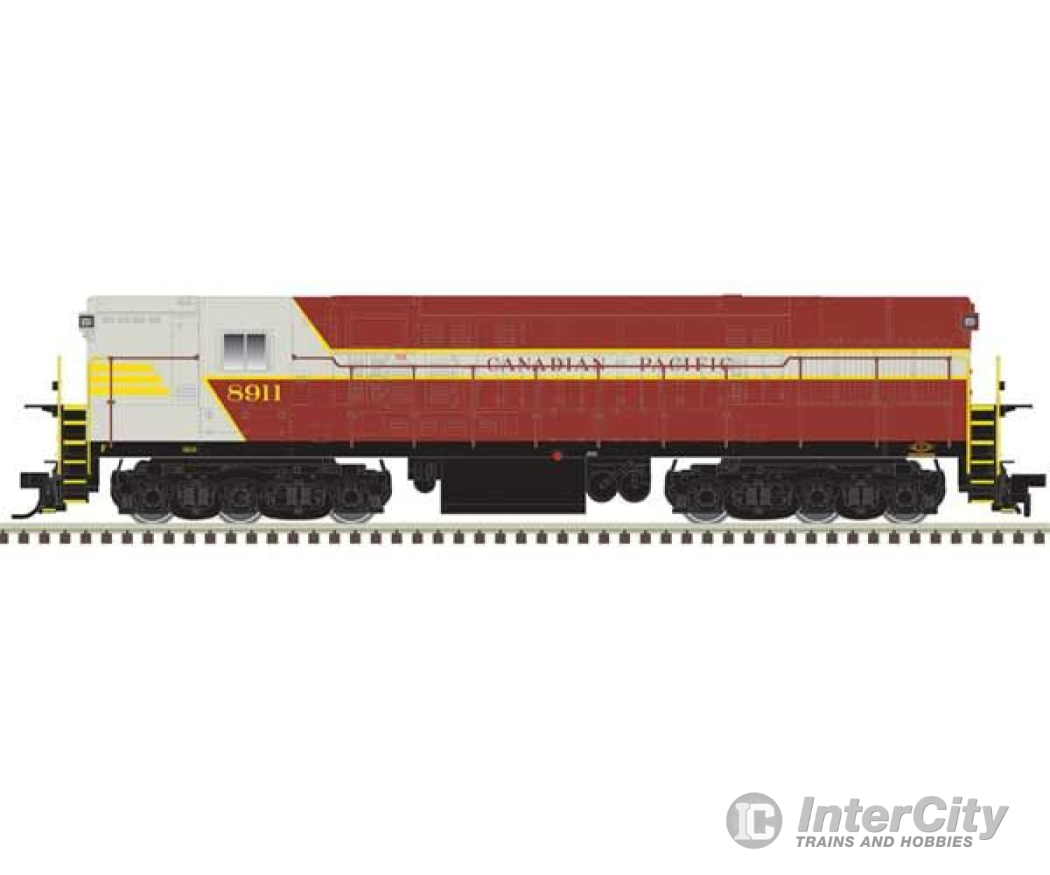 Atlas 10004119 Ho Fm H-24-66 Phase 2 Trainmaster - Standard Dc Master(R) Silver -- Canadian Pacific