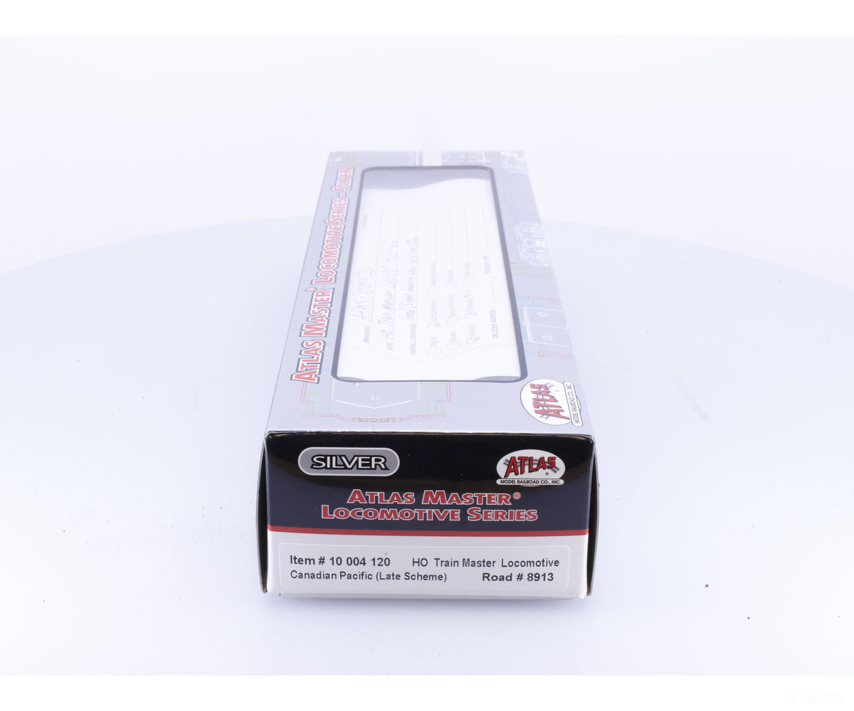 Atlas 10004120 HO Silver Series Train Master Diesel Locomotive Sound Ready Canadian Pacific (CP) 8913 DCC Ready