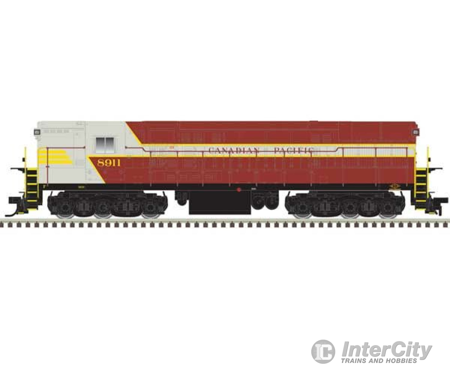 Atlas 10004121 Fm H-24-66 Phase 2 Trainmaster - Standard Dc Master(R) Silver -- Canadian Pacific