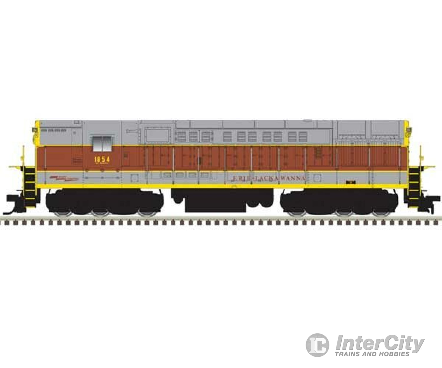 Atlas 10004128 Fm H-24-66 Phase 1A Trainmaster - Loksound & Dcc Master(R) Gold -- Erie Lackawanna