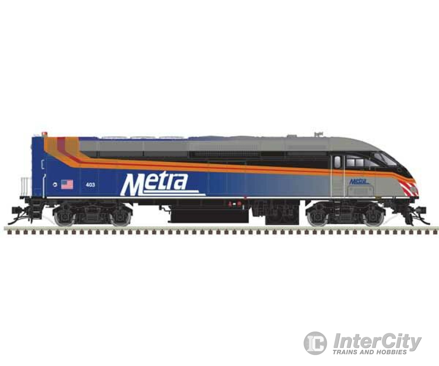 Atlas 10004159 Motive Power Industries Mp36Ph-3C - Esu Loksound & Dcc Master(R) Gold -- Metra #418