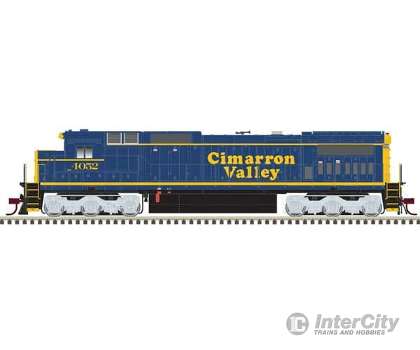 Atlas 10004170 Ge Dash 8-40C W/Front Ditch Lights - Standard Dc -- Cimarron Valley #4052 (Blue