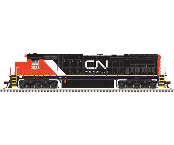 Atlas 10004205 Ge Dash 8-40C W/Front & Rear Ditch Lights - Esu Loksound Dcc Master(R) Gol --
