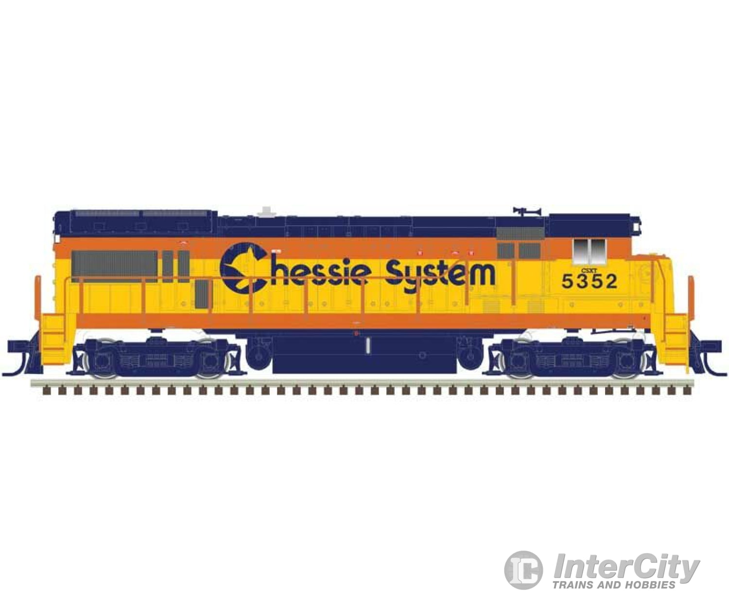 Atlas 10004260 Ge U30B Low Nose Phase Ii - Standard Dc Master(R) Silver -- Csx #5352 (Ex-Chessie