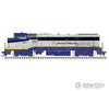 Atlas 10004305 Ge Dash 8-32Bwh - Standard Dc Master(R) Silver -- Amtrak California #2051 (Blue