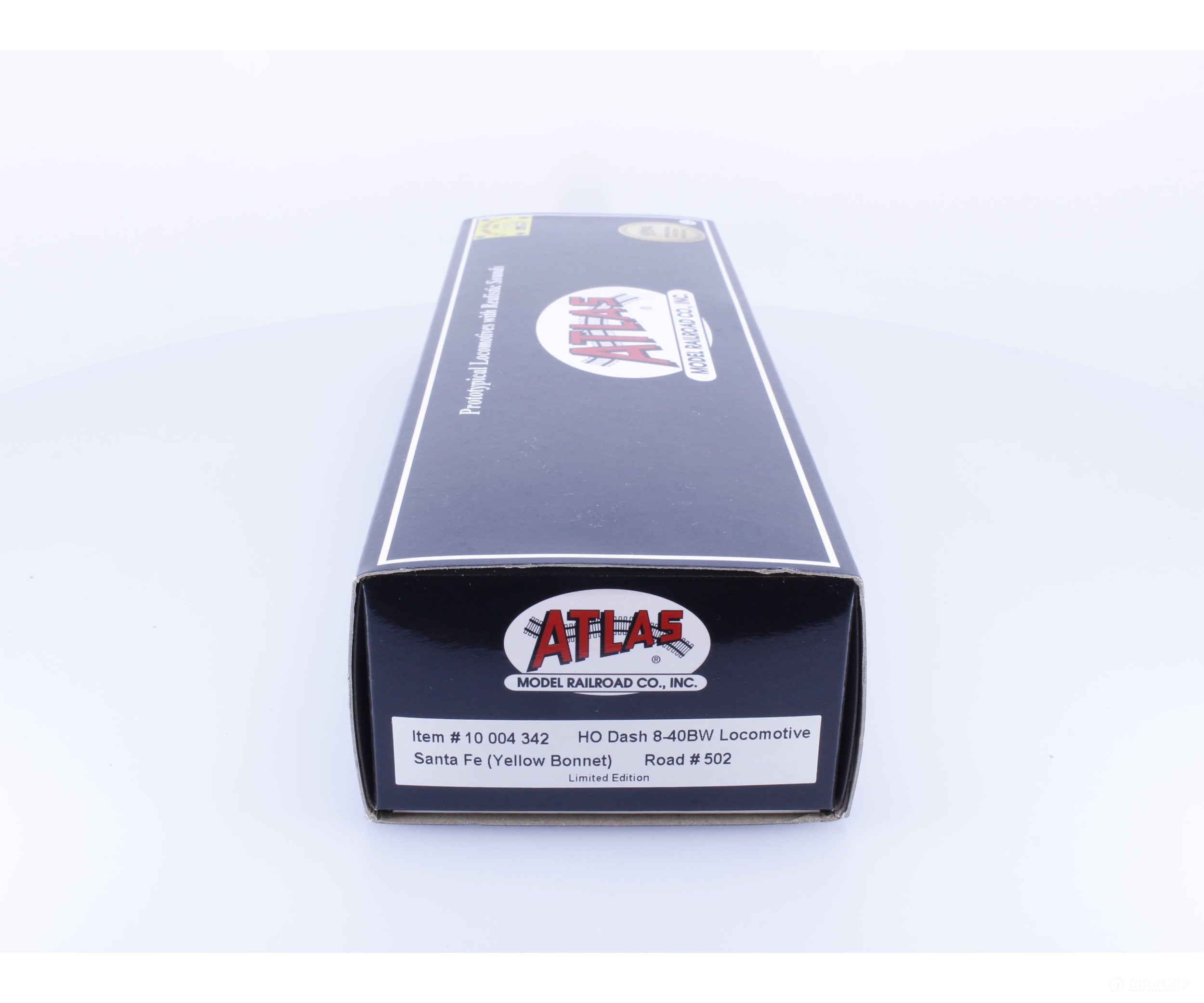 Atlas 10004342 HO Dash 8-40BW Diesel Locomotive ESU Sound Limited Edition Santa Fe (SF) 502 DCC & Sound Locomotives
