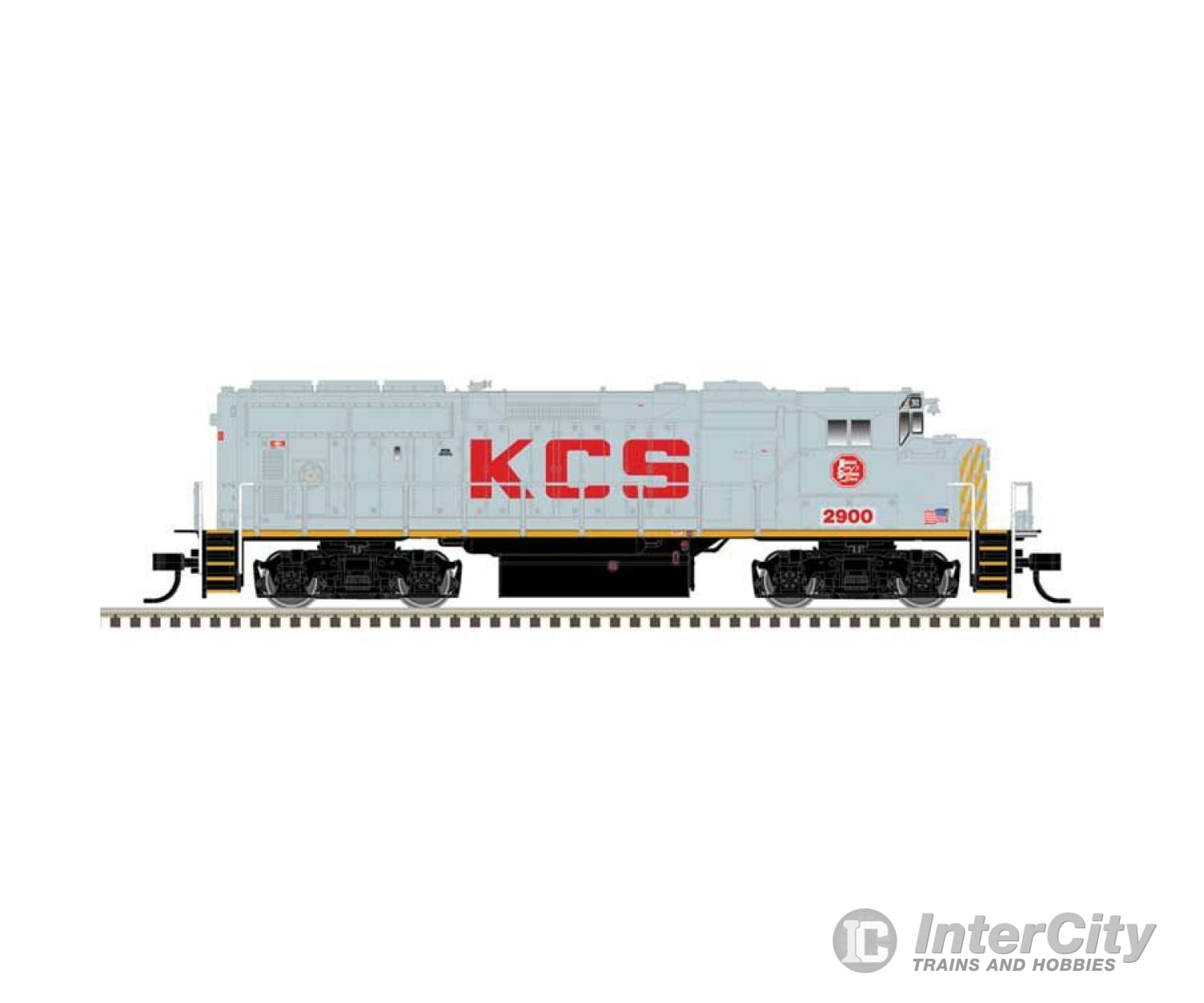 Atlas 10004418 Gmd Gp40-2W Cn Version - Esu Loksound And Dcc Master(R) -- Kansas City Southern #2916