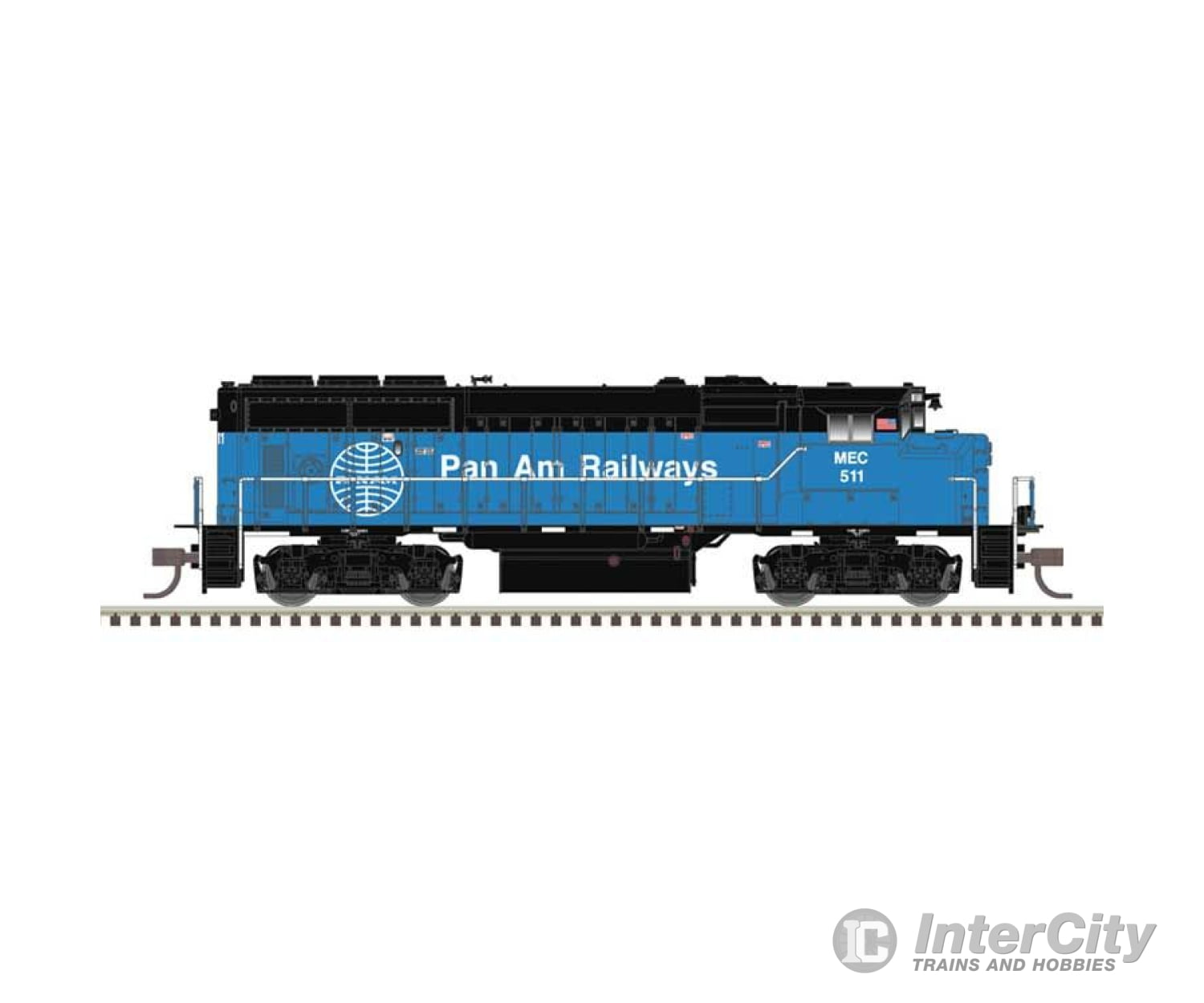 Atlas 10004421 Gmd Gp40-2W Cn Version - Esu Loksound And Dcc Master(R) -- Pan Am Railways 511 (Black