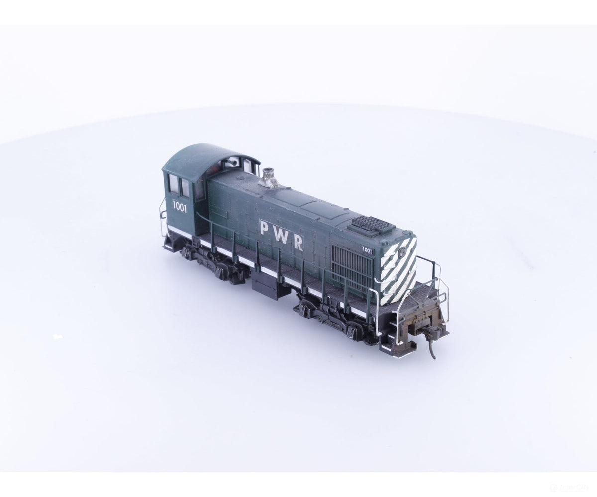 Atlas 1001 HO S-2 Diesel Locomotive Pacific Western Railway (PWR) 1001 DCC - Locomotives