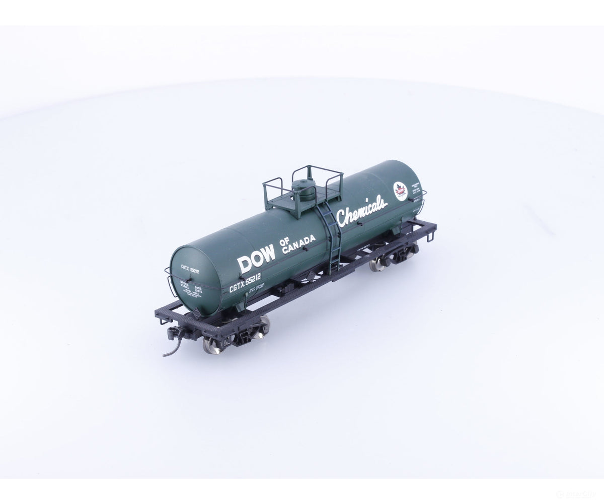 Atlas 1072-1 HO 11000 Gallon Tank Car Dow of Canada Chemicals Canadian General Transit (CGLX/CGTX) 55212 - Freight Cars
