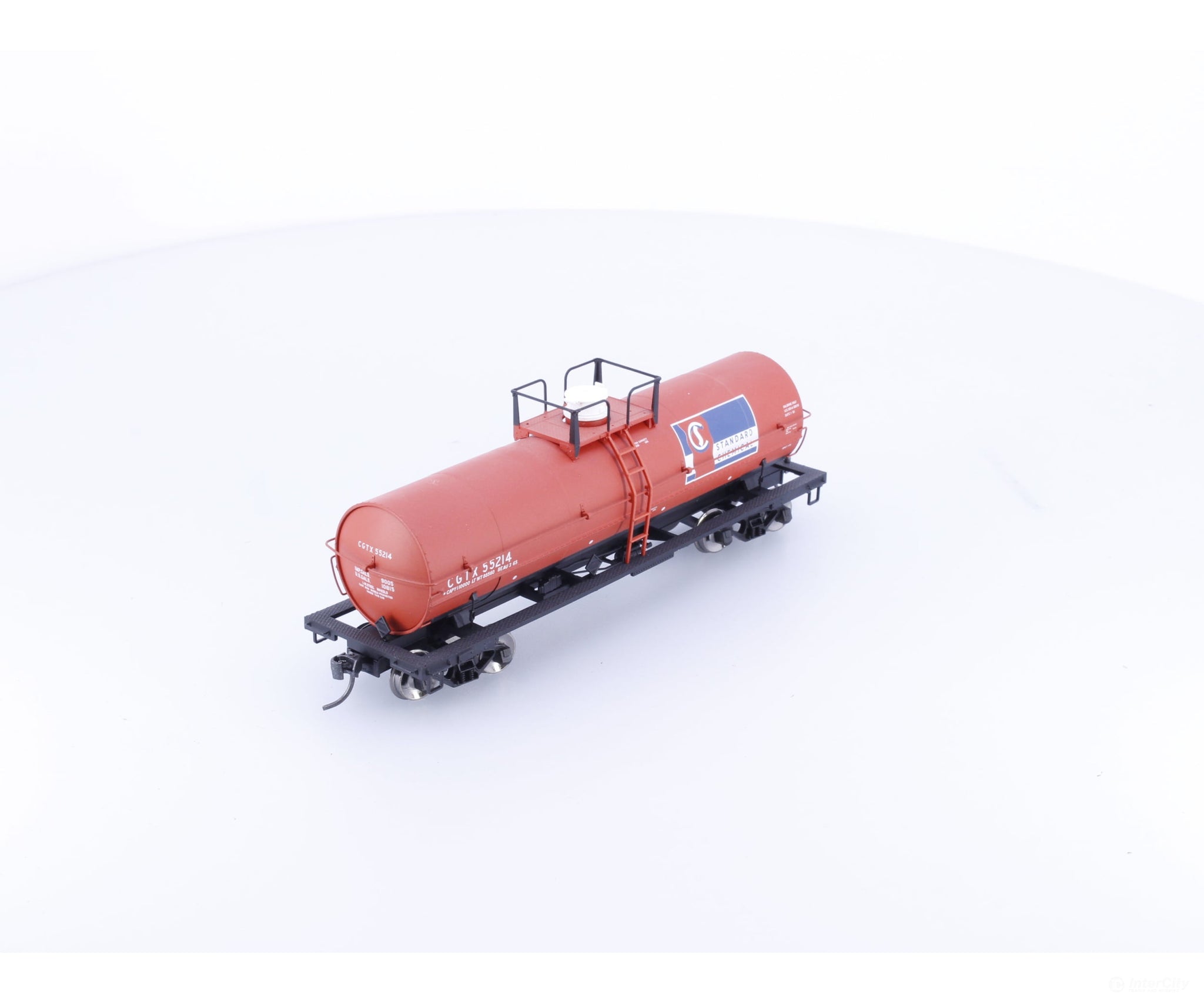 Atlas 1090-1 HO 11000 Gallon Tank Car Standard Chemical 55214 - Freight Cars