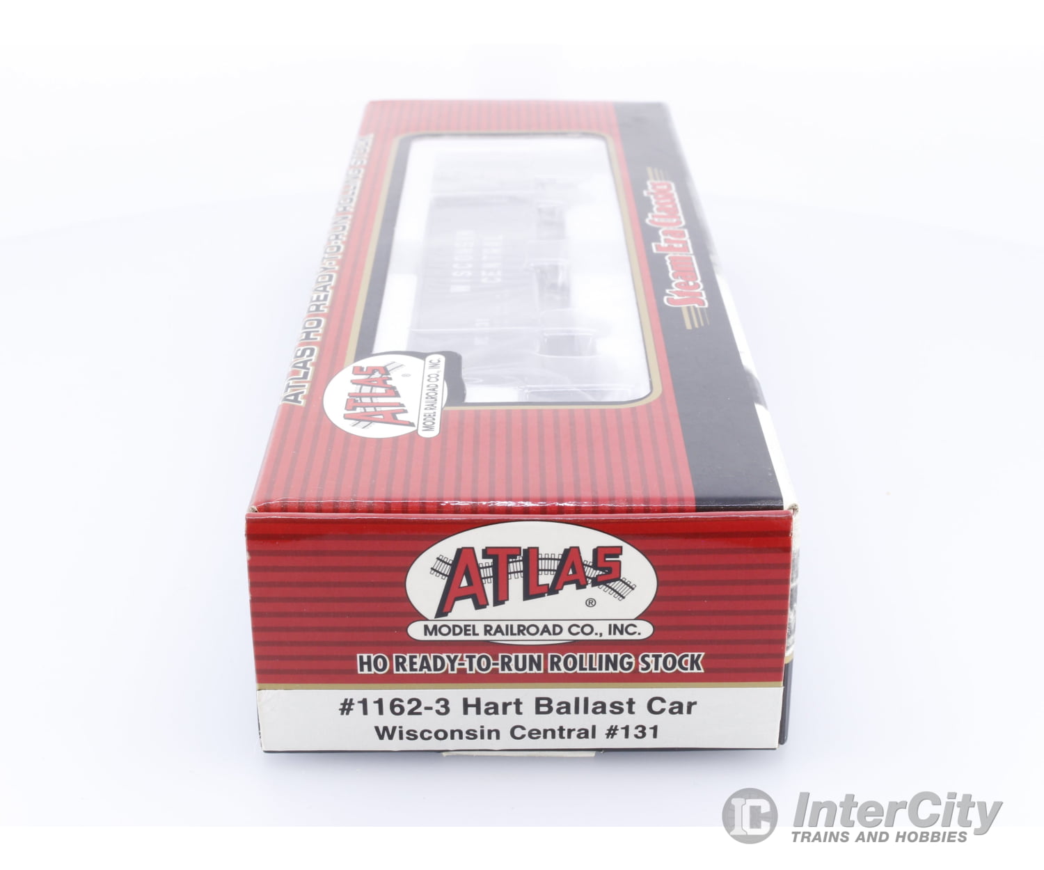Atlas 1162-3 HO Hart Ballast Car Wisconsin Central (WC) 131 Freight Cars