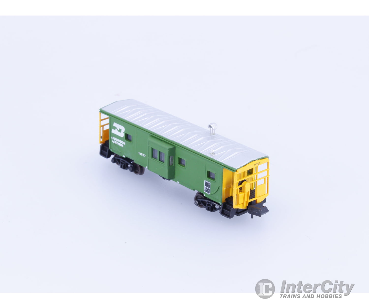 Atlas 11707 N Bay Window Caboose Burlington Northern (BN) 11707 Freight Cars