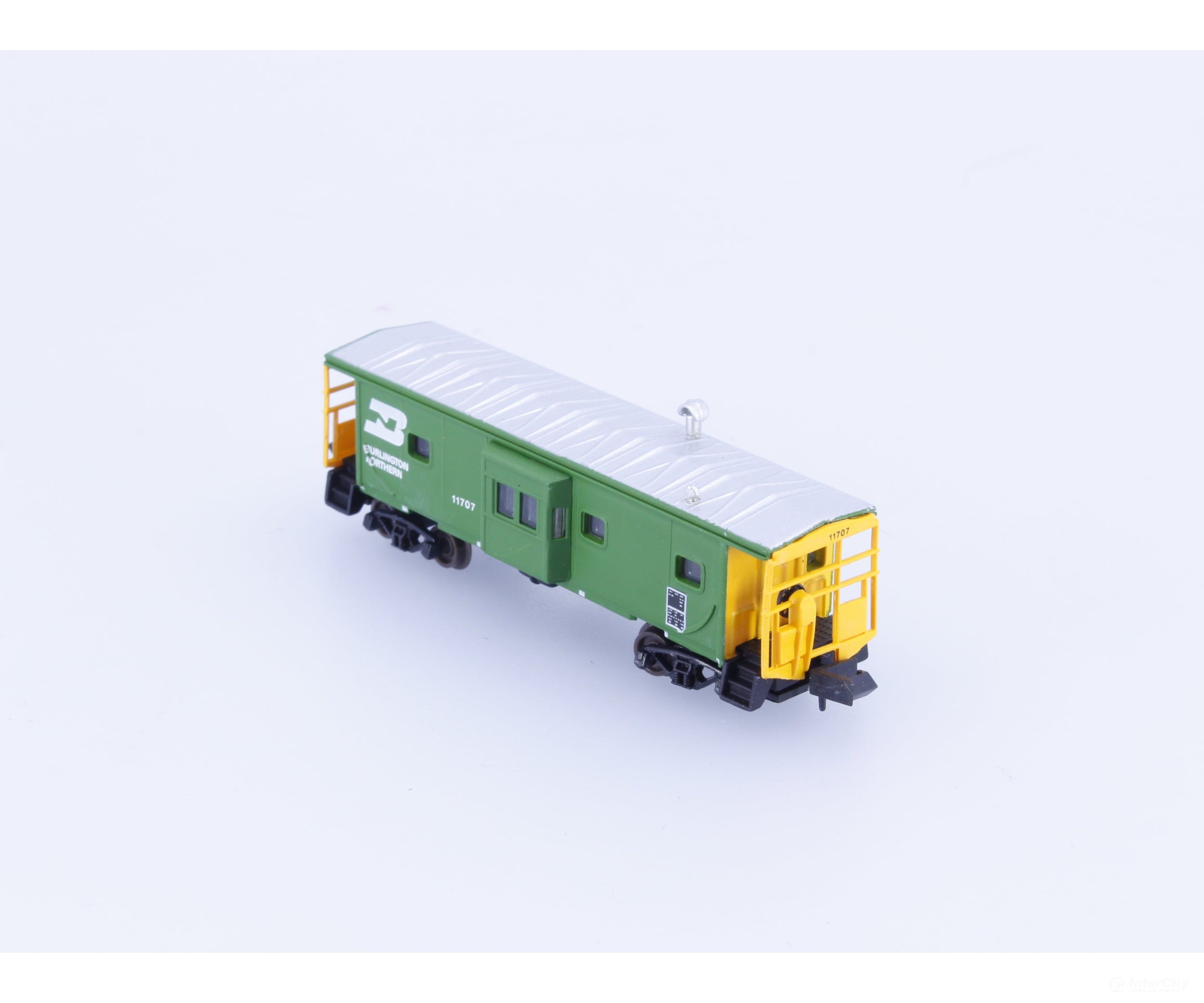 Atlas 11707 N Bay Window Caboose Burlington Northern (BN) 11707 Freight Cars