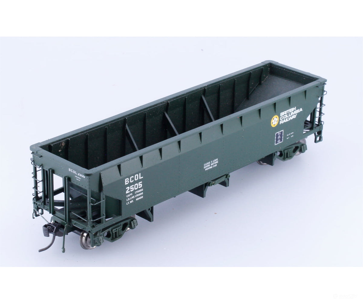Atlas 1175-2 HO Hart Ballast Car BC Rail (BCOL) 2505 - Freight Cars