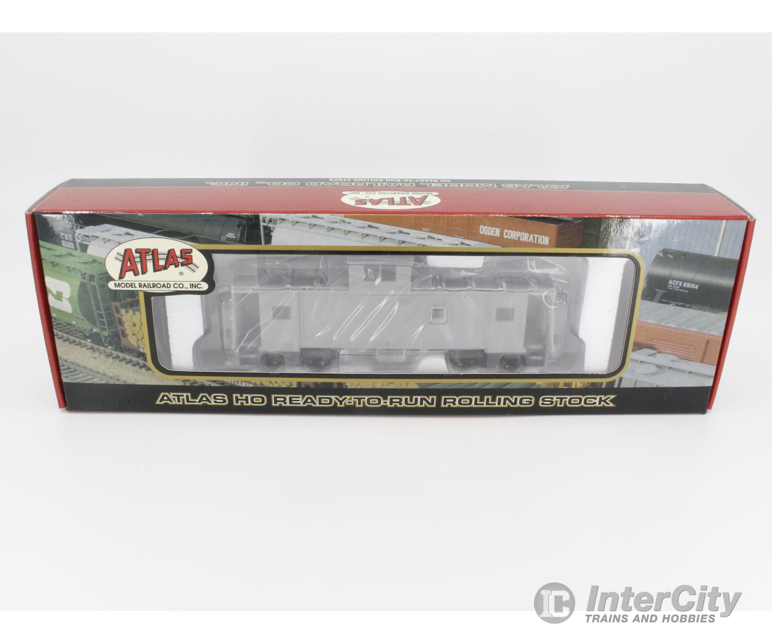 Atlas 1300 Ho Standard Cupola Caboose Freight Car Undecorated (#4) Cars