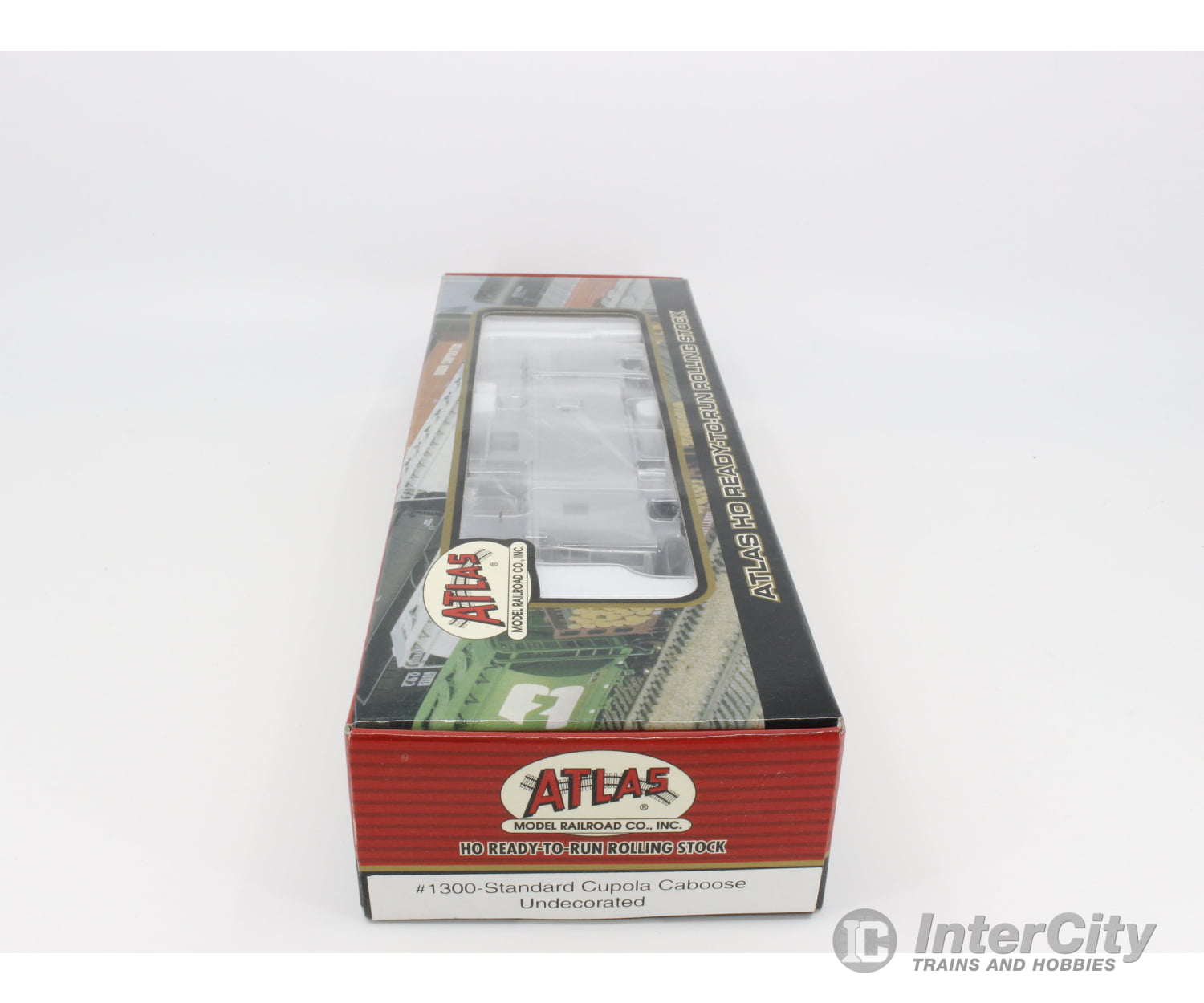 Atlas 1300 Ho Standard Cupola Caboose Freight Car Undecorated Cars