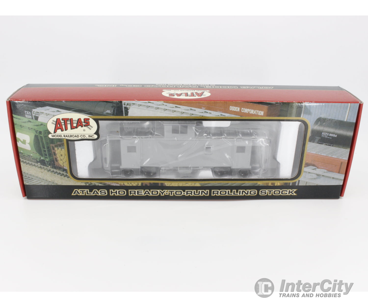 Atlas 1300 Ho Standard Cupola Caboose Freight Car Undecorated Cars