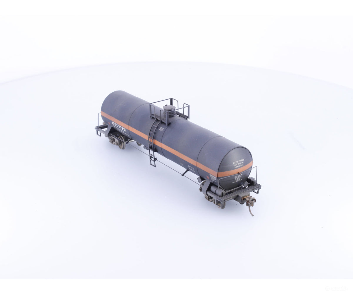 Atlas 1552-4 HO 17360 Gallon Tank Car ACFX Weathered American Car and Foundry (ACF/ACFX) 77355 - Freight Cars