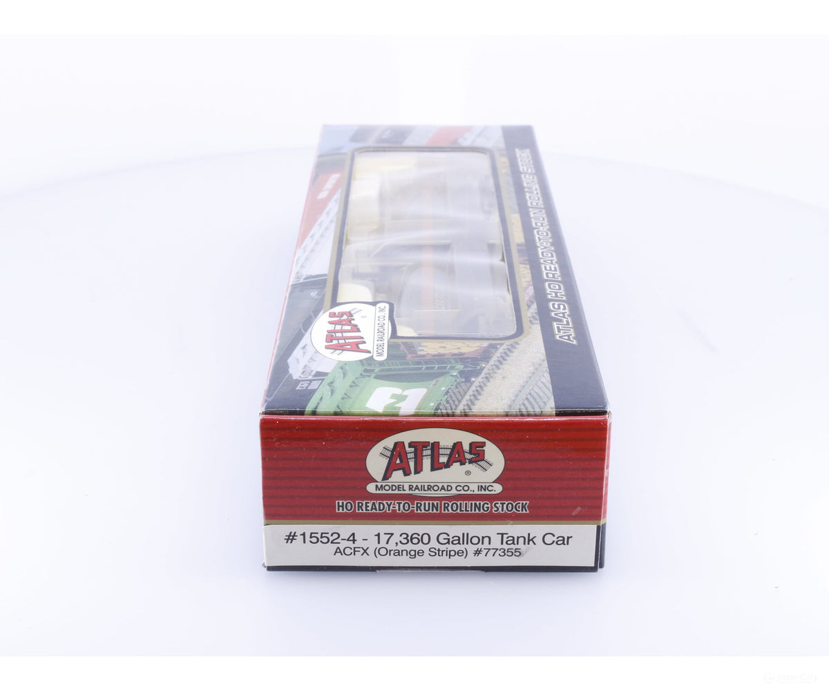 Atlas 1552-4 HO 17360 Gallon Tank Car ACFX Weathered American Car and Foundry (ACF/ACFX) 77355 - Freight Cars