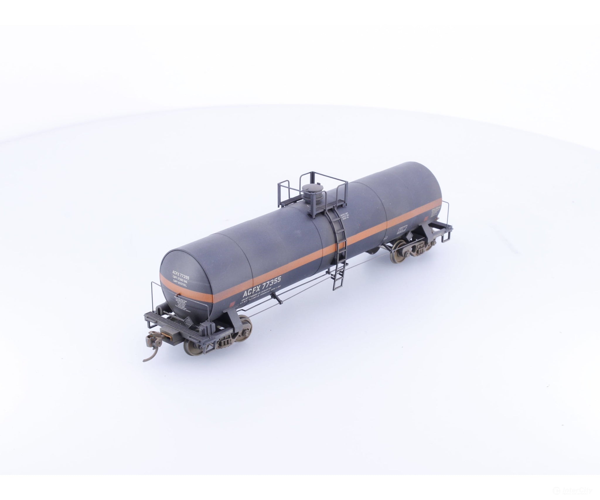 Atlas 1552-4 HO 17360 Gallon Tank Car ACFX Weathered American Car and Foundry (ACF/ACFX) 77355 - Freight Cars