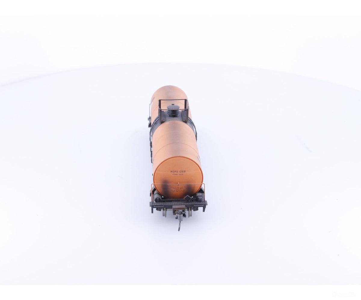 Atlas 1556-2 HO 17360 Gallon Tank Car Hooker Chemicals Weathered Kadee 118 Couplers 1268 - Freight Cars