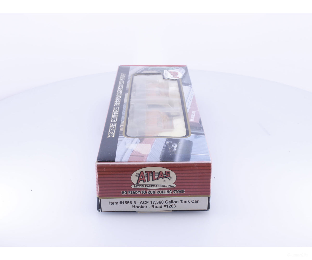 Atlas 1556-5 HO ACF 17,360 Gallon Tank Car Hooker 1263 - Freight Cars