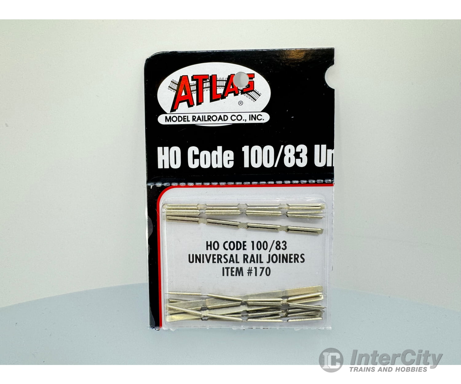 Atlas 170 Ho Universal Rail Joiners - Nickel-Silver (For Code 100 Or 83 Rail) Pkg(48) Track &