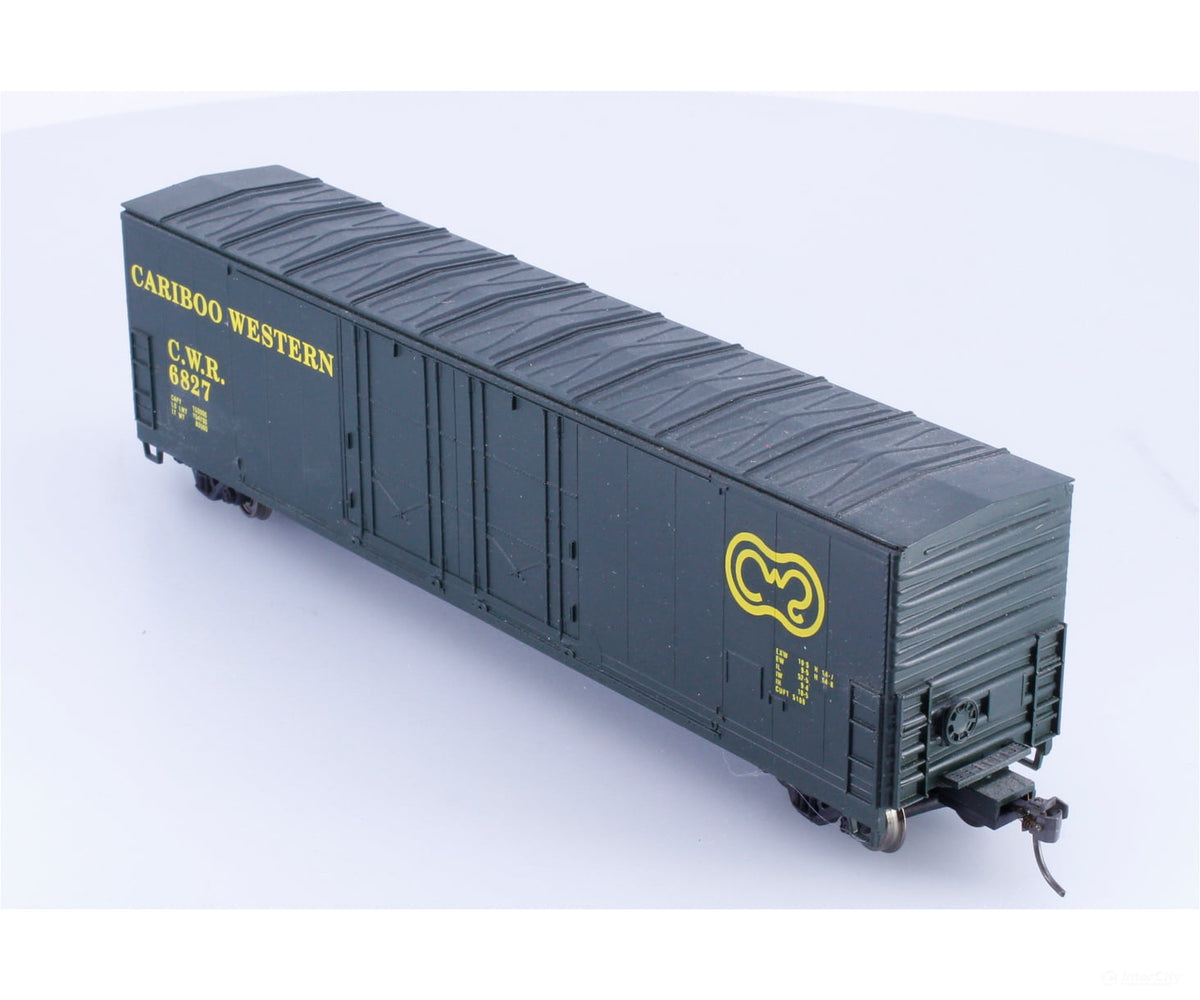 Atlas 1750 HO Evans DP Door Box Car Cariboo Western (CWR) 6827 - Freight Cars