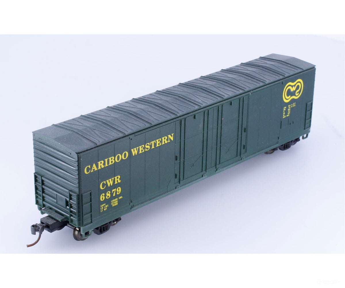 Atlas 1750 HO Evans DP Door Box Car Cariboo Western (CWR) 6879 - Freight Cars